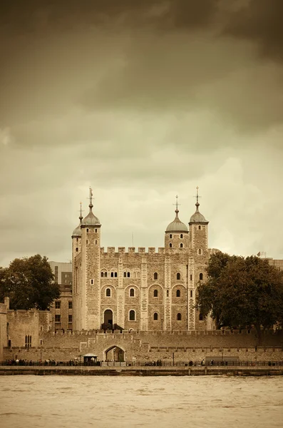 Torre de Londres vista — Fotografia de Stock