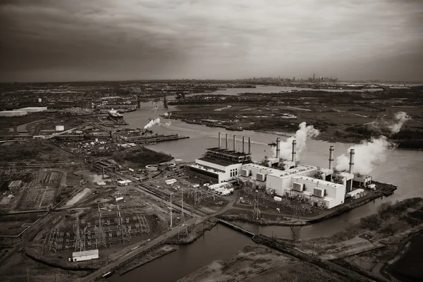 Industria petrolera de Nueva Jersey — Foto de Stock