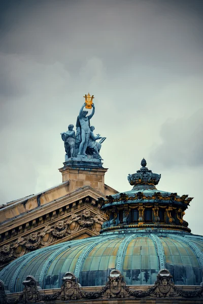 Paris Opera střecha — Stock fotografie