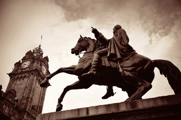 Der herzog von wellington statue — Stockfoto