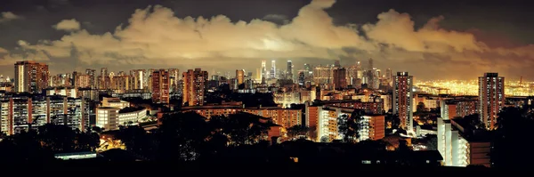 Zobacz panoramę Singapuru — Zdjęcie stockowe