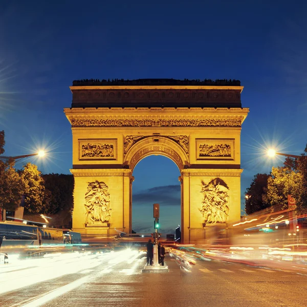Arc de Triomphe megtekintése — Stock Fotó