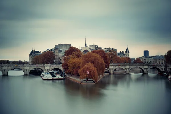 Paris şehir manzaralı — Stok fotoğraf