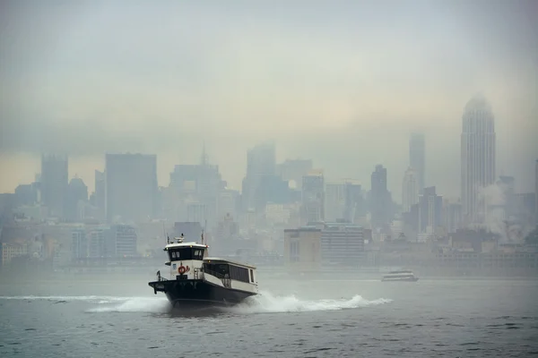 Nebbia di New York — Foto Stock