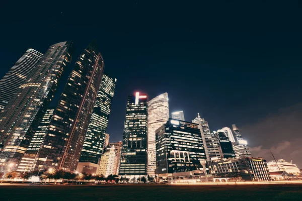 Singapore skyline view — Stockfoto