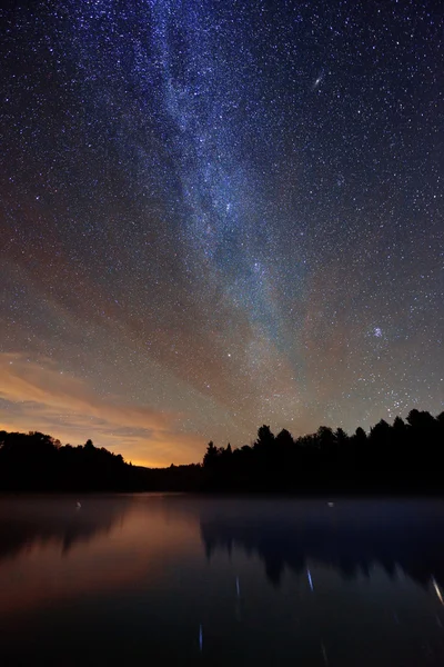 Vista sulla Via Lattea — Foto Stock