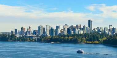 Vancouver şehir manzarası 