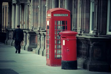 Edinburgh şehir sokak