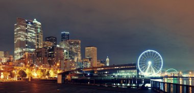 Seattle su manzaralı