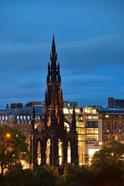 Scott anıt görünümü