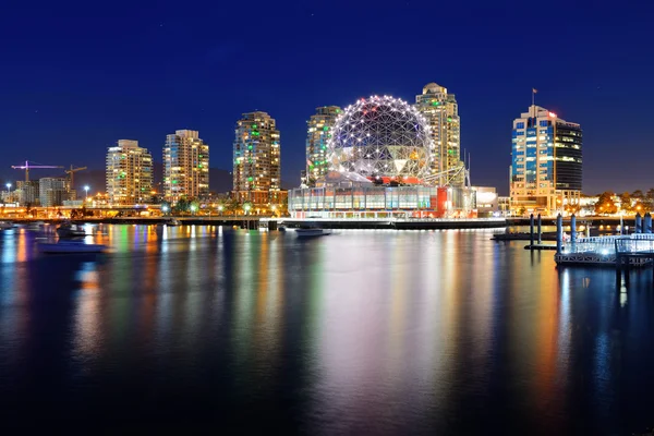 Vancouver şehir gece — Stok fotoğraf