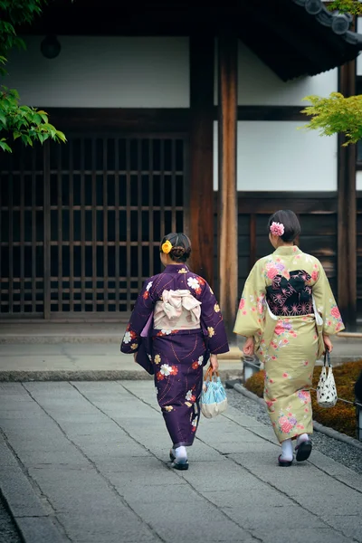 Japon kadınları geleneksel kostümleri 