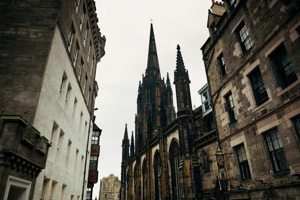 Edinburgh city street — Stock Photo, Image