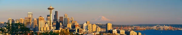 Panorama města Seattle — Stock fotografie