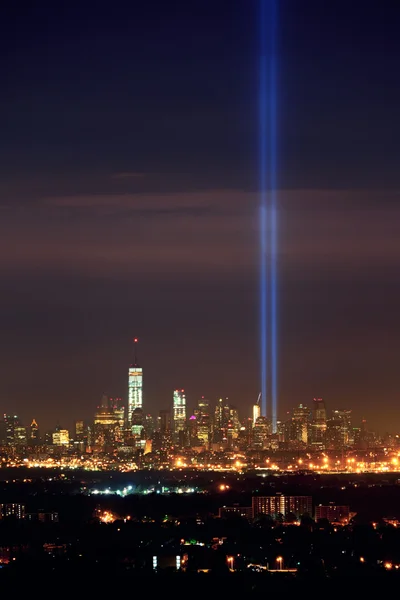 Ciudad de Nueva York skyline — Foto de Stock