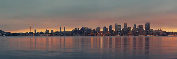 Seattle stadshorisont — Stockfoto