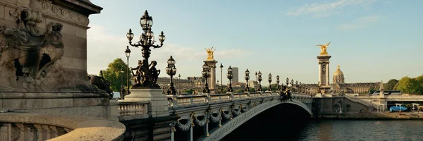 Parigi Alexandre III panorama — Foto Stock