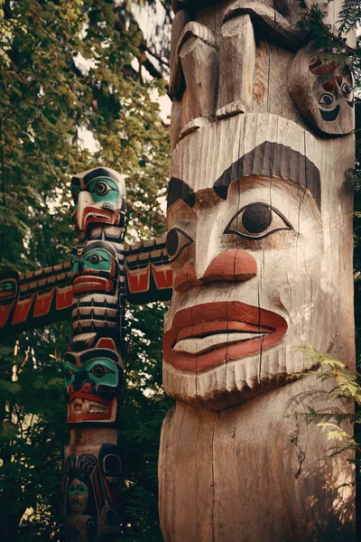 Totem Pole view — Stock Photo, Image