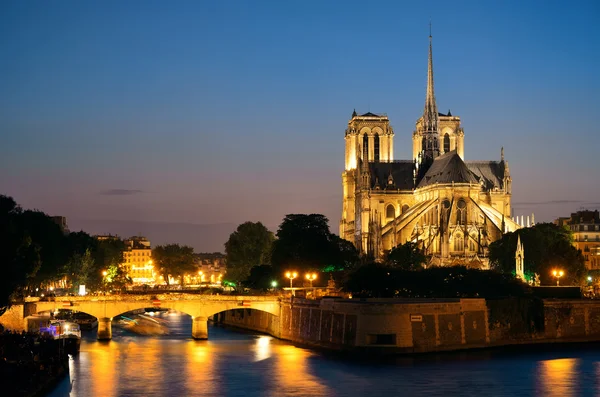 Notre Dame de Paris-ban. — Stock Fotó