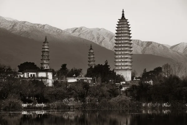 Dali pagoda widok — Zdjęcie stockowe