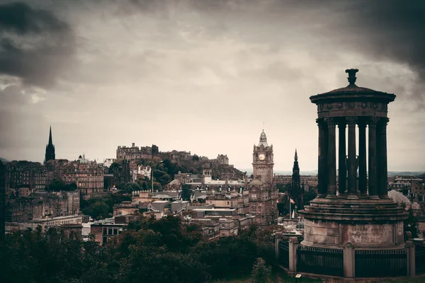 Horizonte da cidade de Edimburgo — Fotografia de Stock
