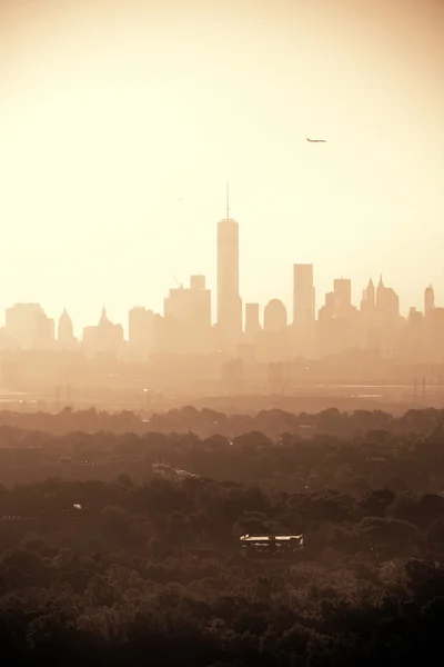 Silueta de Nueva York — Foto de Stock