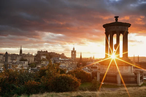 Edimburgo vista cidade — Fotografia de Stock