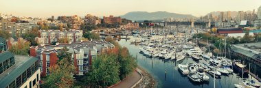 Vancouver liman görünüm 