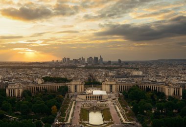 Paris çatı görünümü