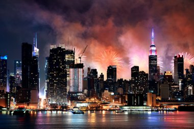 New york city havai fişek 