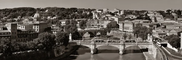 Río Roma Tíber Panorama —  Fotos de Stock