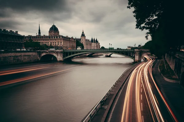 Paris street view — Stockfoto