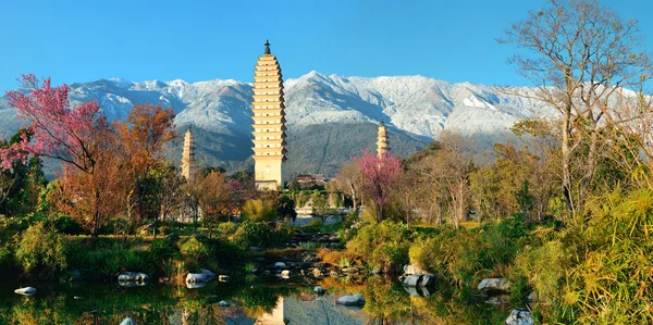 Dali pagoda widok — Zdjęcie stockowe