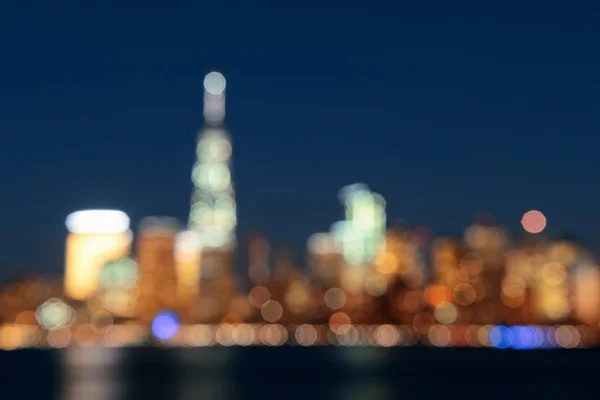 Ciudad de Nueva York bokeh — Foto de Stock