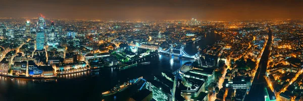 Londen nacht weergave — Stockfoto