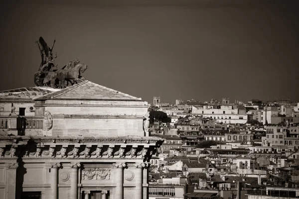 Vista de la azotea de Roma —  Fotos de Stock