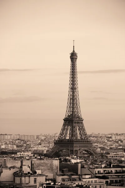 Vista para o telhado de Paris — Fotografia de Stock