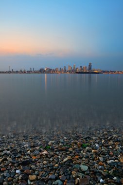 Seattle manzarası görünümü