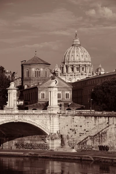 Řím řeky Tibery — Stock fotografie
