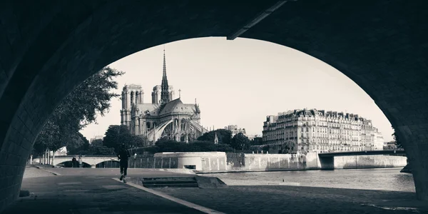 River Seine megtekintése — Stock Fotó