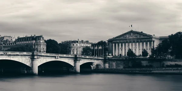 Panorama do rio Sena — Fotografia de Stock