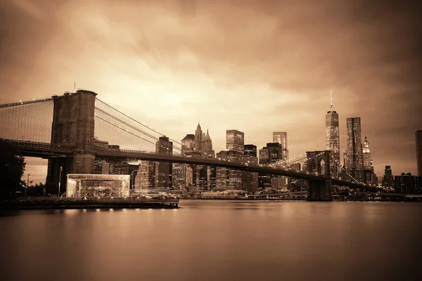 Manhattan Downtown view — Stock Photo, Image