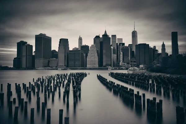 Manhattan financial district — Stock Photo, Image