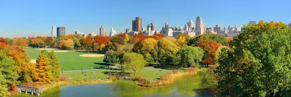 Central park herfst — Stockfoto