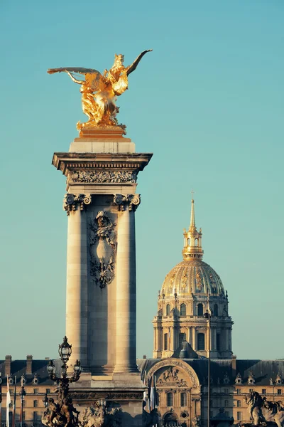 Ponte Alexandre III — Foto Stock