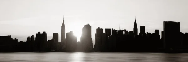New York City silhouette — Stock Photo, Image