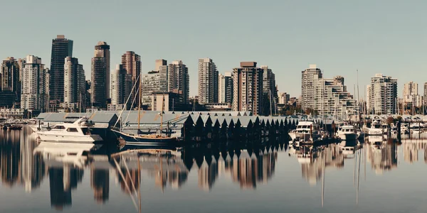 Vancouver downtown weergave — Stockfoto