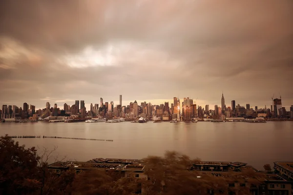 Skyline von Manhattan Midtown — Stockfoto