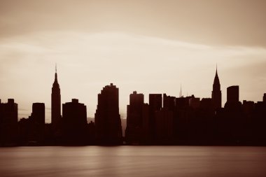 New York şehir silueti