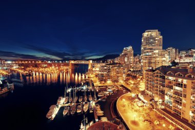 Vancouver liman görünüm 